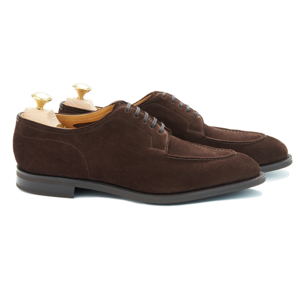 Edward Green Unlined Dover in Mink Suede