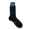 Bresciani Socks in Cotton Calf Length with Houndstooth Motif