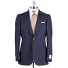 Ring Jacket Sport Jacket 269F in Navy Melange Plain Weave Wool