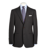 Ring Jacket Suit 269E-S172 in Dark Brown Herringbone Wool