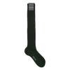Bresciani Socks in Cotton Knee Length Solid Colour
