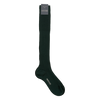 Bresciani Socks in Wool-Nylon Knee Length Solid Colour