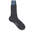Bresciani Socks in Cotton Calf Length Solid Colour