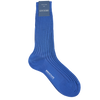 Bresciani Socks in Cotton Calf Length Solid Colour