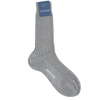 Bresciani Socks in Cotton Calf Length Solid Colour