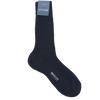 Bresciani Socks in Cotton Calf Length Solid Colour