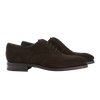 Carmina Wingtip Oxford in Dark Brown Suede