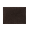 Frank Clegg Wrap Portfolio in Chocolate Suede