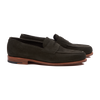 John Lobb Lopez Unlined in Olive Suede