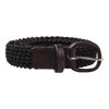 P. Johnson Elasticated Belt with Leather Trim