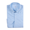 P. Johnson Shirt in Blue American Oxford with Button Down Collar