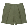 Drake's Chino Shorts in Olive Linen