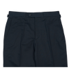 P. Johnson Trousers in Dark Navy Cotton-Linen