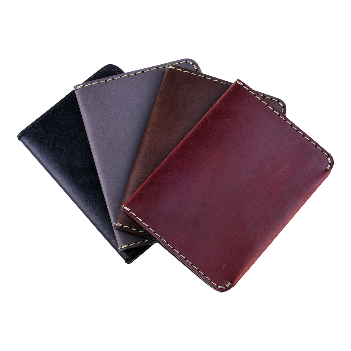 Makr Passport Wallet in Chromexcel Leather WJ & Co.