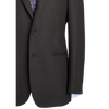 Ring Jacket Suit 269E-S172 in Dark Brown Herringbone Wool