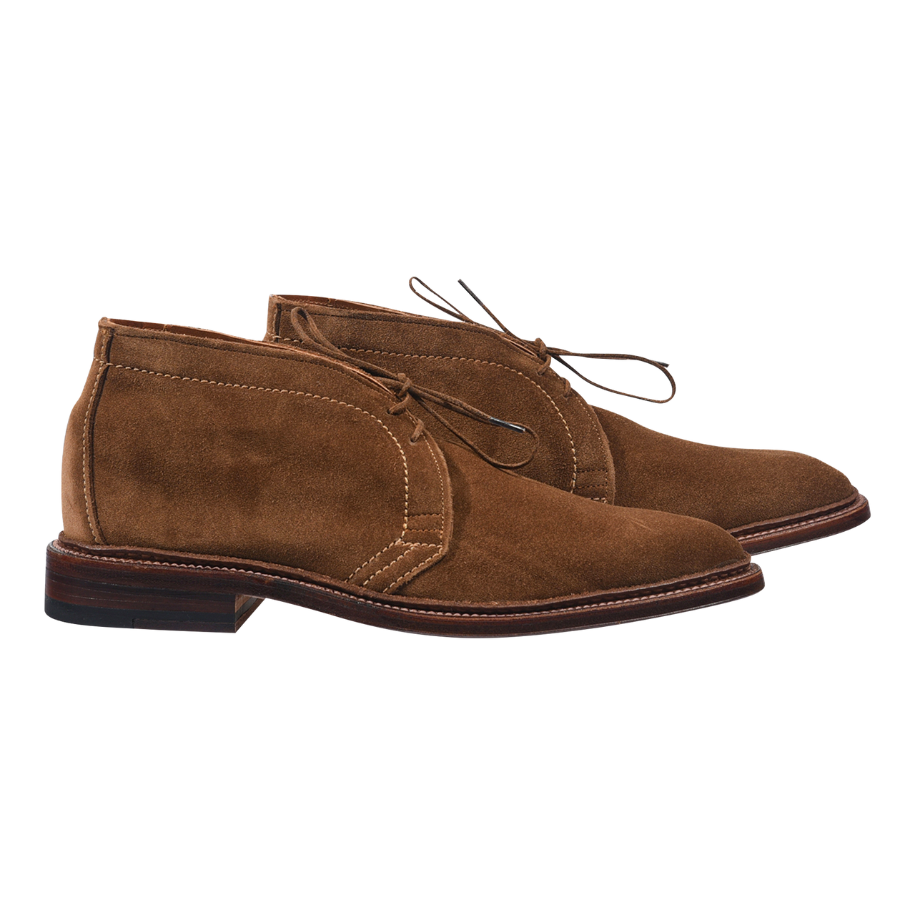 Alden Unlined Chukka Boot in Snuff Suede