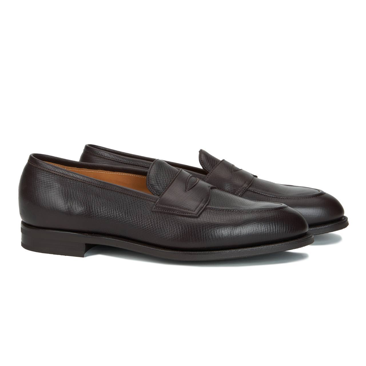 Edward Green Piccadilly in Dark Brown Utah with Rubber Sole