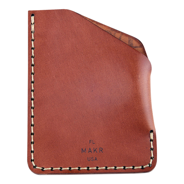 Makr Angle Wallet in Cordovan Leather