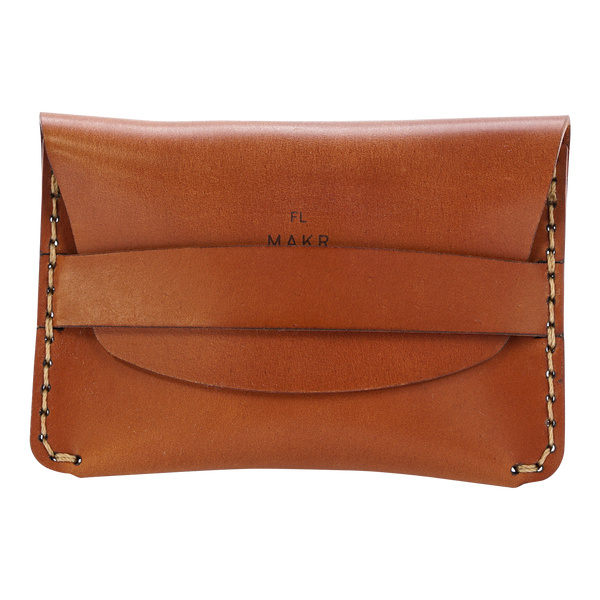 Makr Flap Slim Wallet in Cordovan Leather
