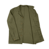 P. Johnson Shirt Jacket in Army Green Linen