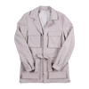 P. Johnson Field Jacket in Oatmeal Cashmere
