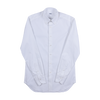 WJ & Co. Shirt in White Pinpoint Oxford with Button Down Collar